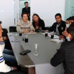 Reunión entre funcionarios de las alcaldías de El alto y Cobija.